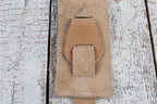 Henry Heller 2.5" American Buffalo Leather Guitar Strap - Natural Light Tan