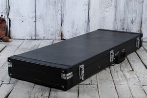 On Stage Electric Guitar Hardshell Case with Plush Interior GCE6000B