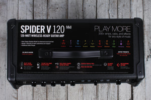 Line 6 Spider V 120 MkII Electric Guitar Amplifier 120 Watt Modeling Combo Amp