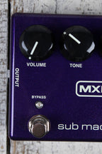MXR Sub Machine Fuzz Octave Pedal Electric Guitar Octave Fuzz Effects Pedal