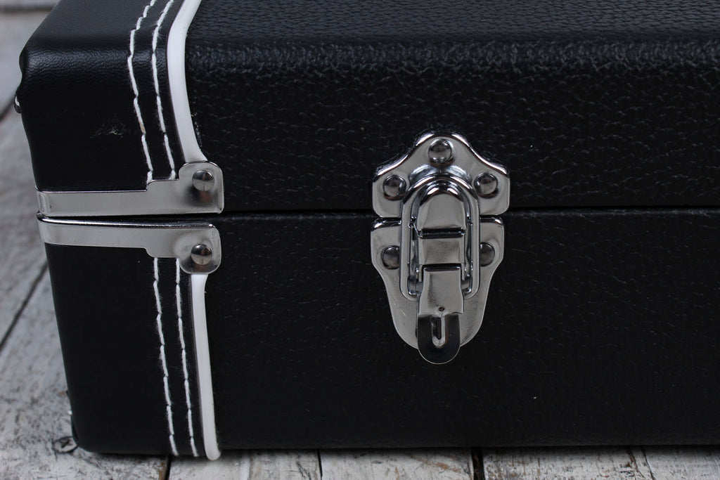 Fender Classic Series 3 Guitar Case Stand Hardshell Wooden Guitar Case and Stand