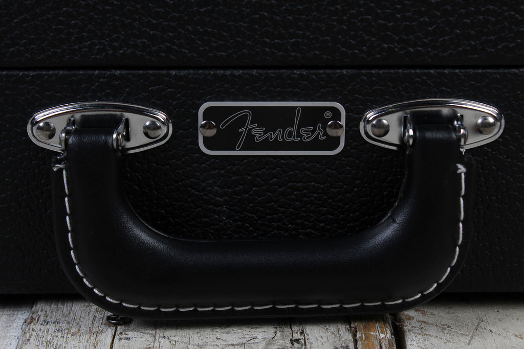 Fender Classic Series 3 Guitar Case Stand Hardshell Wooden Guitar Case and Stand