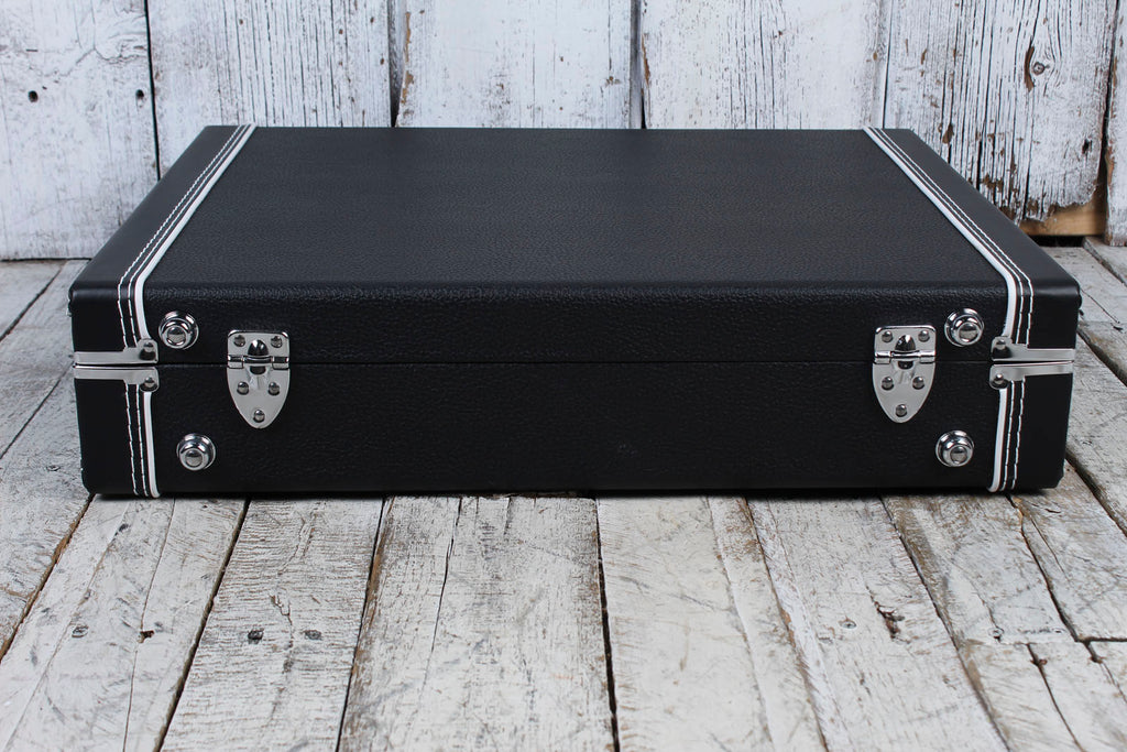 Fender Classic Series 3 Guitar Case Stand Hardshell Wooden Guitar Case and Stand