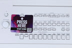 Yamaha DGX-670 White 88 Key Digital Portable Grand Piano with Sustain Pedal