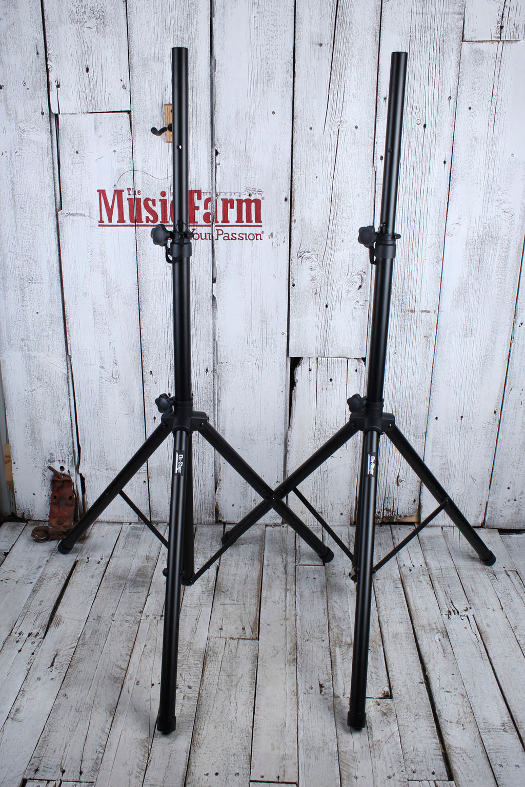 On-Stage SSP7900 Set of 2 All Aluminum Speaker Stand Package with Carrying Bag