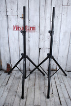 On-Stage SSP7900 Set of 2 All Aluminum Speaker Stand Package with Carrying Bag
