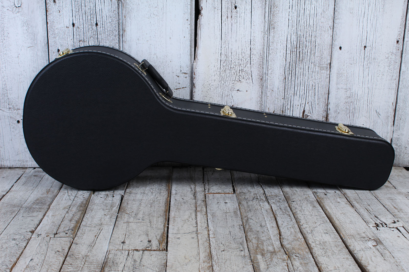 Guardian CG-016-J Flat Top Banjo Hardshell Black with Plush Interior Main image