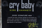 Dunlop Kirk Hammett Signature Cry Baby Wah Electric Guitar Effects Pedal KH95