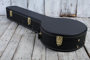 Guardian CG-016-J Flat Top Banjo Hardshell Black with Plush Interior