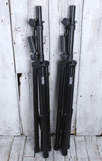 On-Stage SSP7900 Set of 2 All Aluminum Speaker Stand Package with Carrying Bag