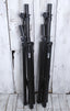 On-Stage SSP7900 Set of 2 All Aluminum Speaker Stand Package with Carrying Bag