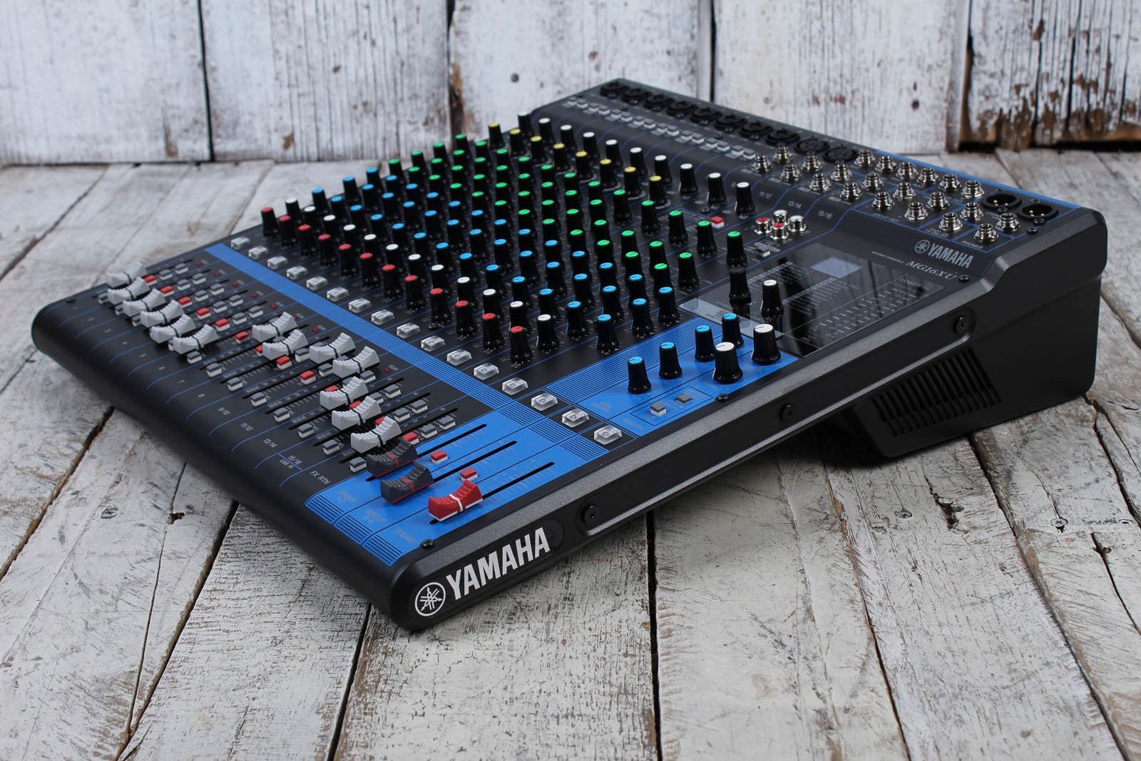 Yamaha MG16XU 16 Channel Analog Stereo Mixer Internal Power Supply and Effects
