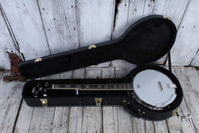 Load image into Gallery viewer, Guardian CG-016-J Flat Top Banjo Hardshell Black with Plush Interior