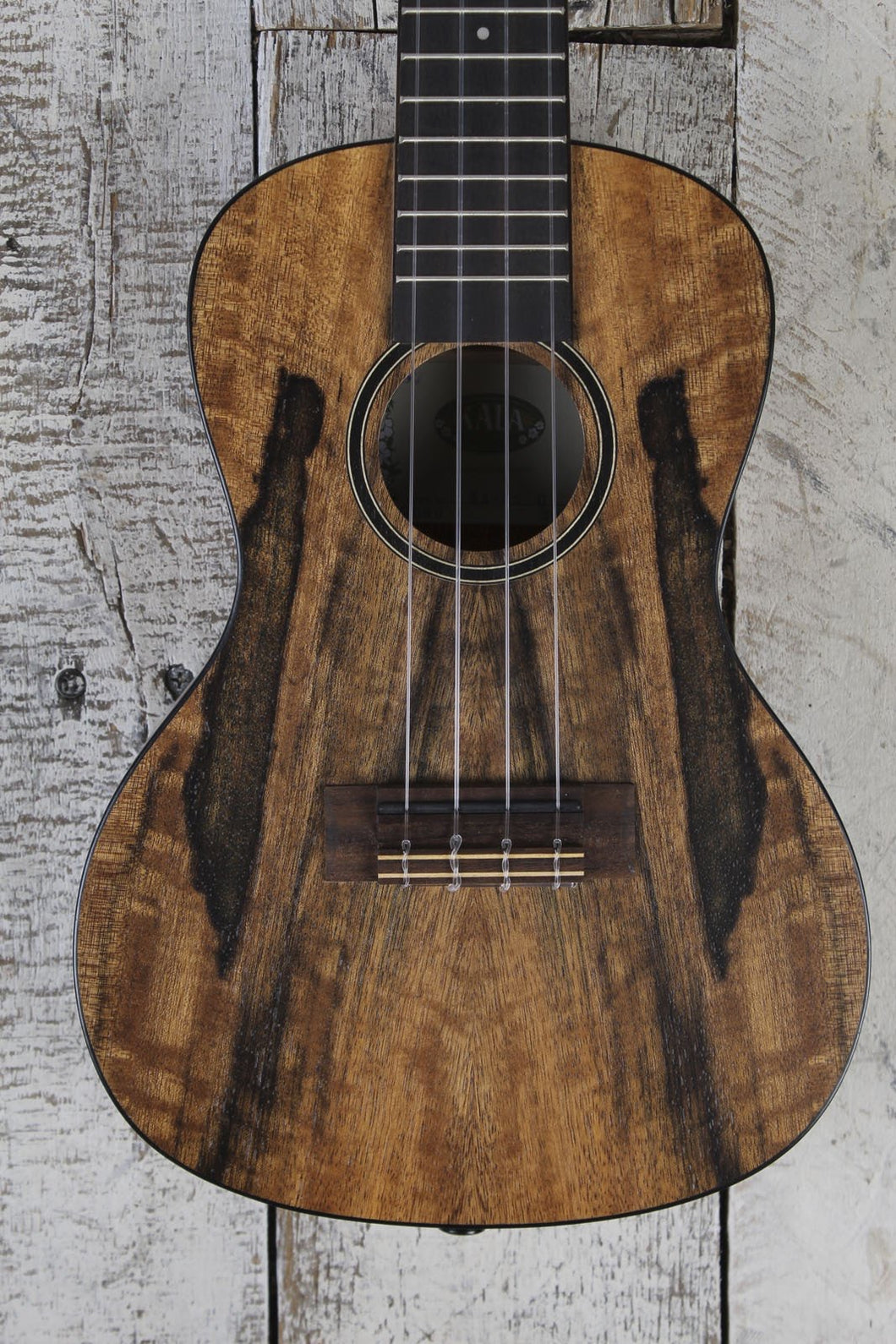 Kala Spalted Mango Concert Ukulele All Mango Body Satin Natural Finish KA-MG-C