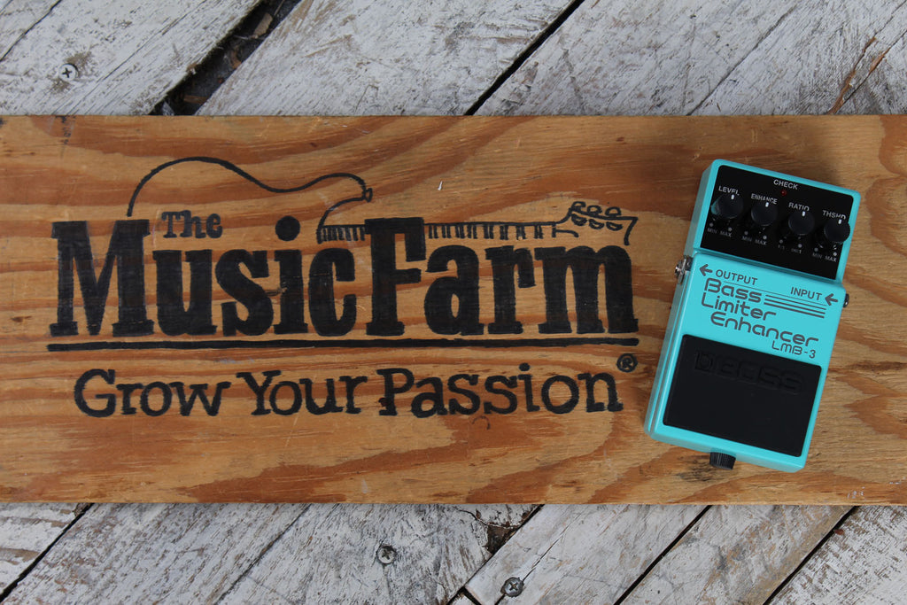 Boss LMB-3 Bass Pedal Electric Bass Guitar Limiter and Enhancer Effects Pedal