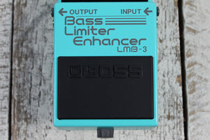 Boss LMB-3 Bass Pedal Electric Bass Guitar Limiter and Enhancer Effects Pedal