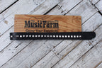 Jackson Metal Stud Leather Strap 2.5 Inch Guitar Strap