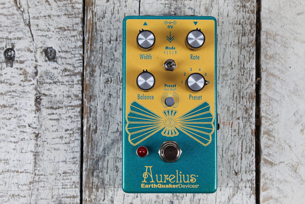 EarthQuaker Aurelius Tri-Voice Chorus Pedal Electric Guitar Chorus Effects Pedal
