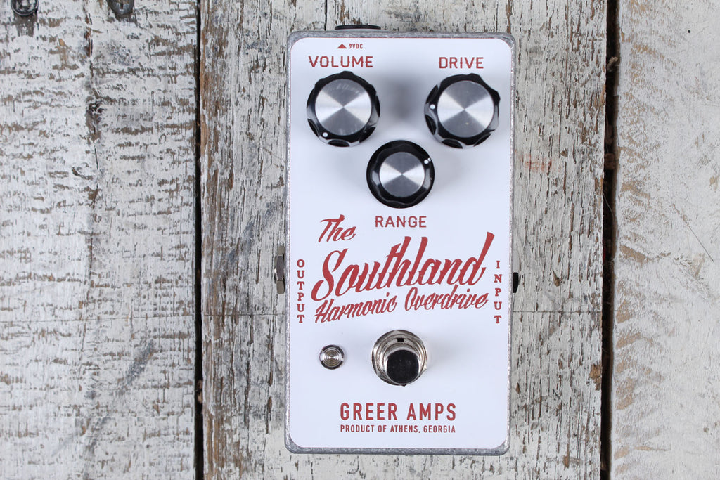 Greer Southland Harmonic Overdrive Pedal Electric Guitar Overdrive Effects Pedal
