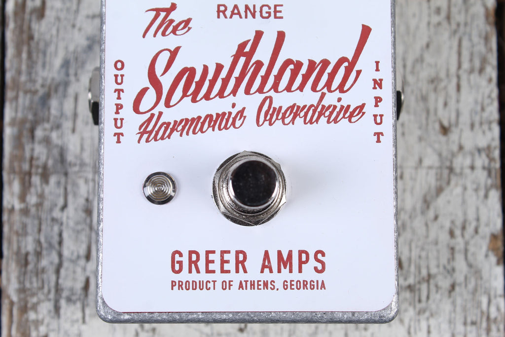 Greer Southland Harmonic Overdrive Pedal Electric Guitar Overdrive Effects Pedal