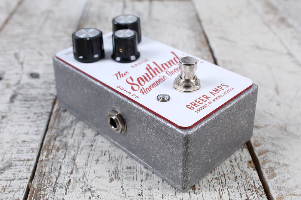 Greer Southland Harmonic Overdrive Pedal Electric Guitar Overdrive Effects Pedal