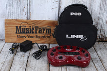 Load image into Gallery viewer, Line 6 POD 2.0 Multi Effect and Amp Modeler with Power Supply and Case