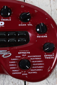 Line 6 POD 2.0 Multi Effect and Amp Modeler with Power Supply and Case