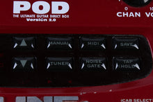 Load image into Gallery viewer, Line 6 POD 2.0 Multi Effect and Amp Modeler with Power Supply and Case