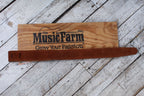 Henry Heller 2 Inch Brown Capri Suede Guitar Strap with Nubuck Backing
