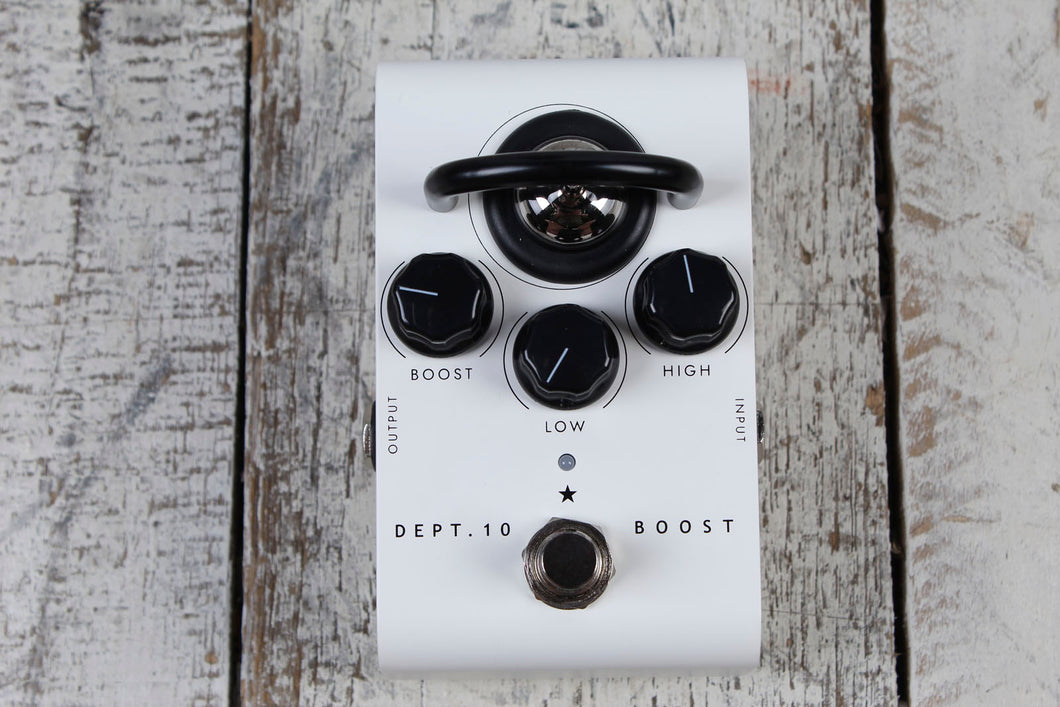 Blackstar Dep. 10 Boost Pedal Tube Based Electric Guitar Boost Effects Pedal