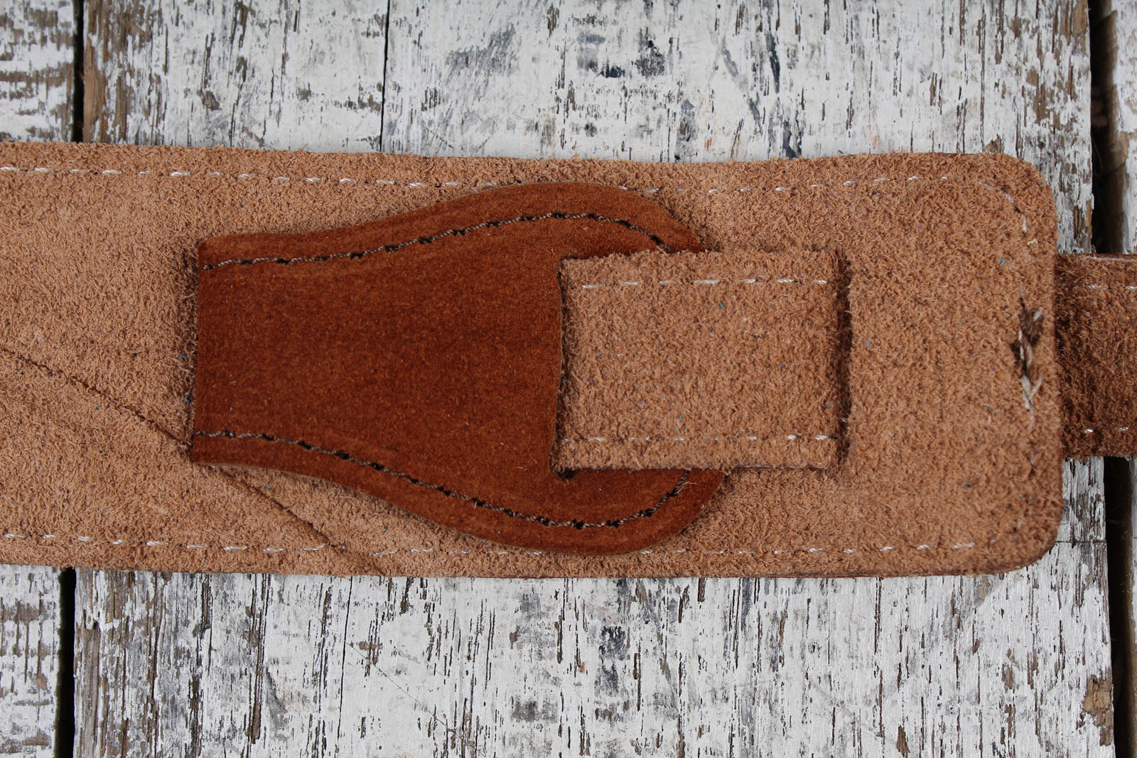 Henry Heller 2 Inch Brown Capri Suede Guitar Strap with Nubuck Backing