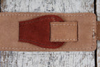 Henry Heller Rust Capri Suede Guitar Strap with Nubuck Backing