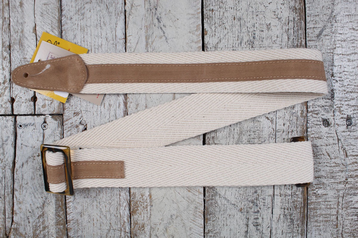 Henry Heller HPSS-NAT 2 Inch Wide Original Tort-O Triglide Guitar Strap Natural Main image