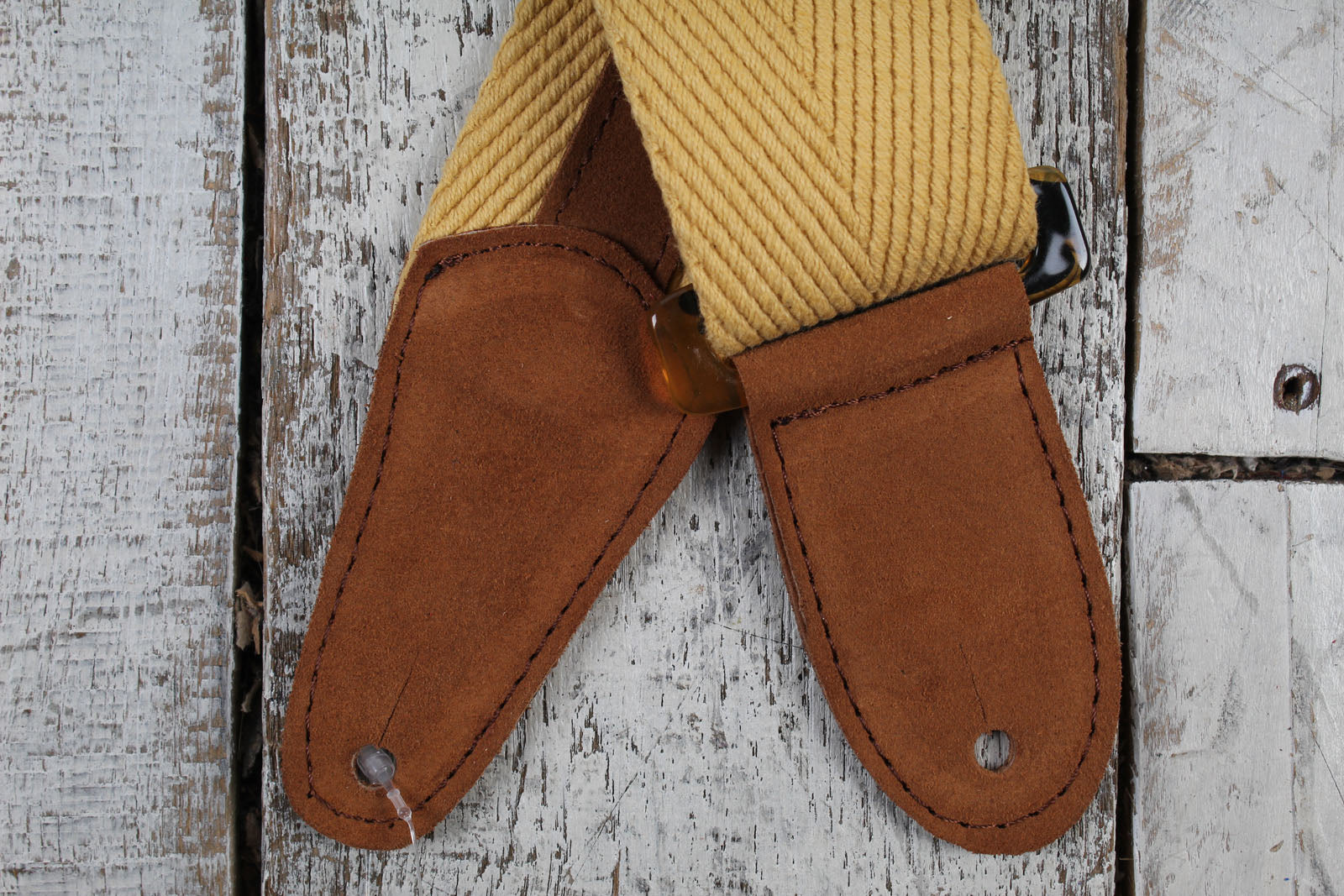 Henry Heller HPSS-TAN 2 Inch Wide Original Tort-O Triglide Guitar Strap Tan