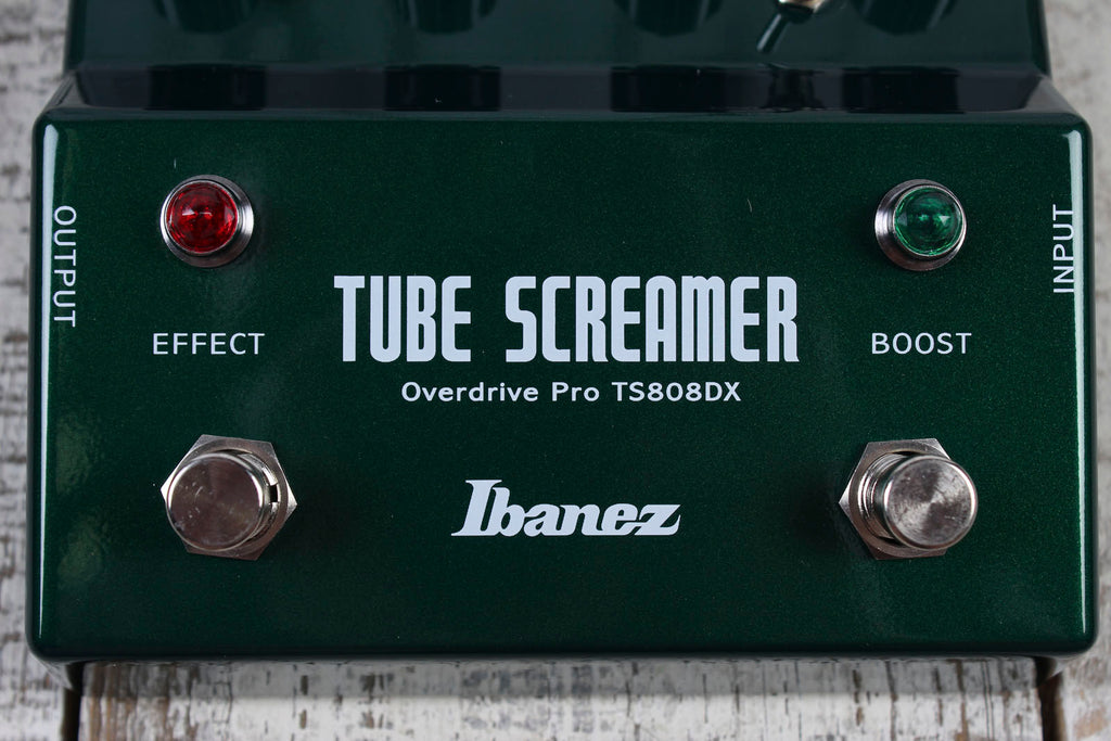 Ibanez TS808DX Tube Screamer Overdrive Pro Deluxe Electric Guitar Effects Pedal