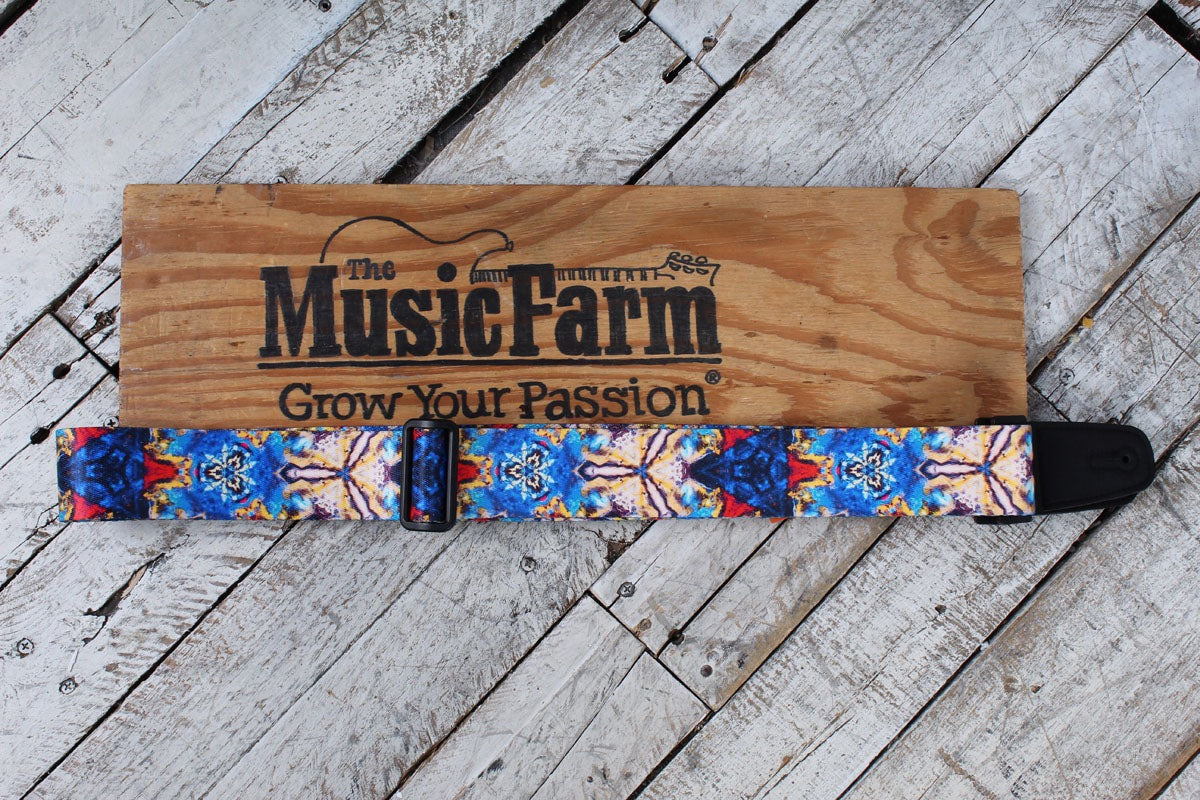 Henry Heller 2" Artist Series Sublimation Strap - Kaleidoscope Design Secondary image