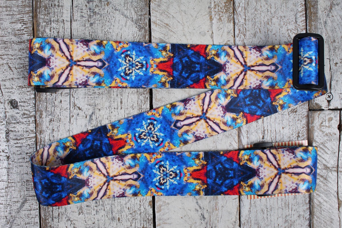 Henry Heller 2" Artist Series Sublimation Strap - Kaleidoscope Design Main image