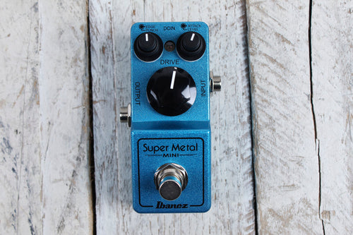 Ibanez SMMINI Super Metal Mini Pedal Electric Guitar Distortion Effects Pedal