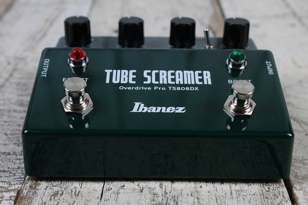 Ibanez TS808DX Tube Screamer Overdrive Pro Deluxe Electric Guitar Effects Pedal