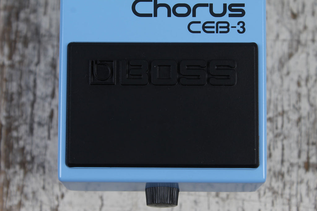 Boss CEB-3 Bass Chorus Effects Pedal Electric Bass Guitar Chorus Effects Pedal
