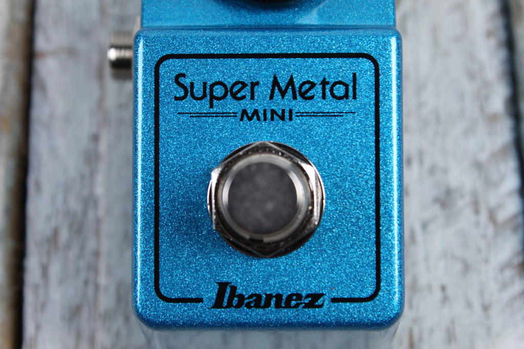 Ibanez SMMINI Super Metal Mini Pedal Electric Guitar Distortion Effects Pedal