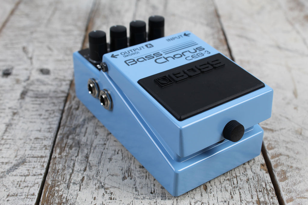 Boss CEB-3 Bass Chorus Effects Pedal Electric Bass Guitar Chorus Effects Pedal