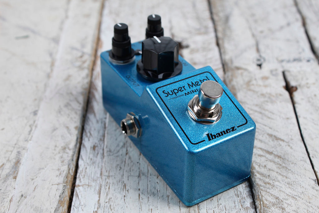 Ibanez SMMINI Super Metal Mini Pedal Electric Guitar Distortion Effects Pedal