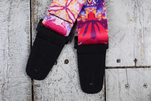 Load image into Gallery viewer, Henry Heller 2&quot; Artist Series Sublimation Strap - Pink Kaleidoscope Design
