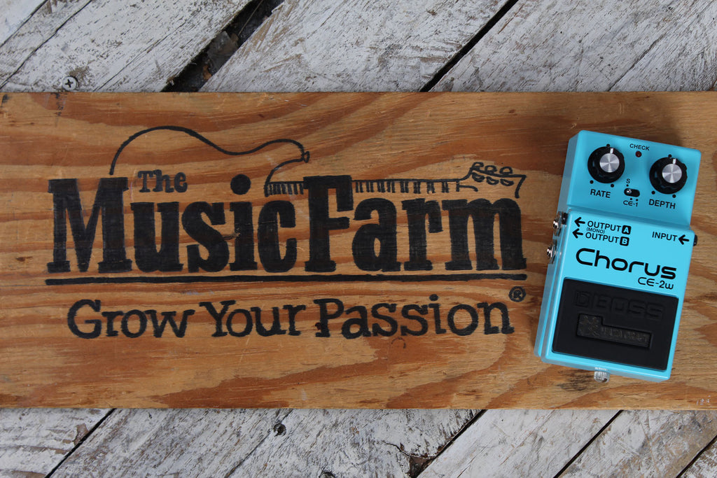 Boss CE-2W Waza Craft Chorus Pedal Electric Guitar Chorus Effects Pedal