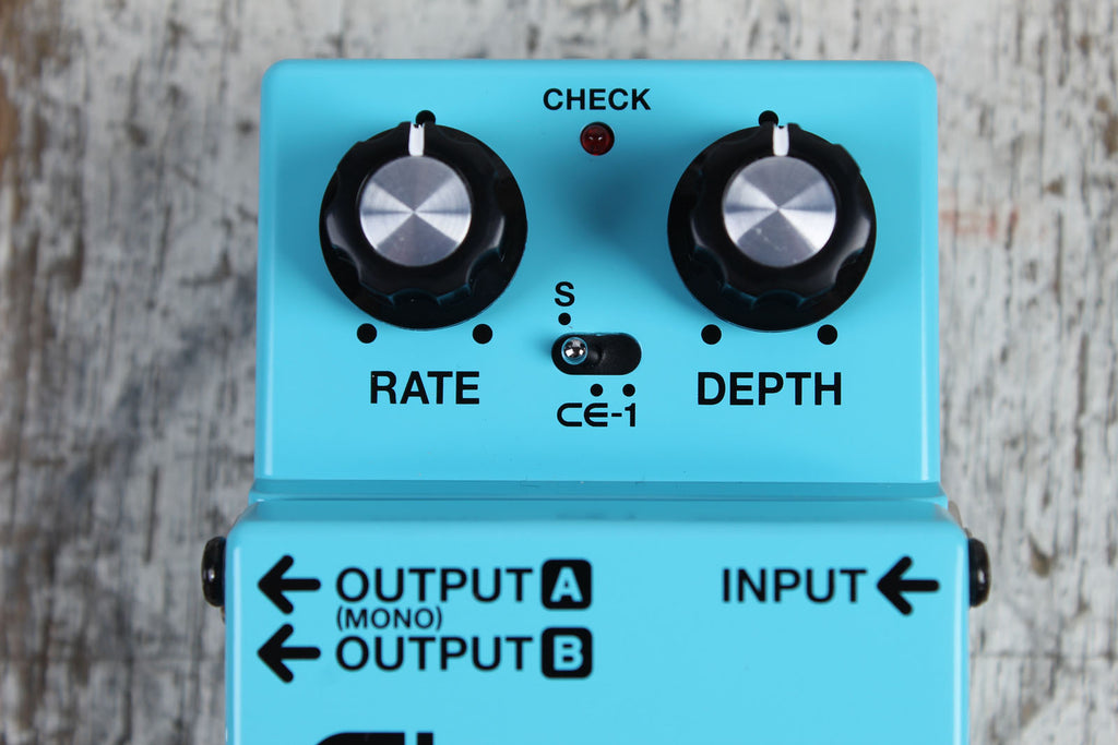 Boss CE-2W Waza Craft Chorus Pedal Electric Guitar Chorus Effects Pedal