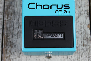 Boss CE-2W Waza Craft Chorus Pedal Electric Guitar Chorus Effects Pedal