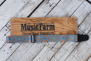 Henry Heller 2" Artist Series Sublimation Strap - Orange Kaleidoscope Design