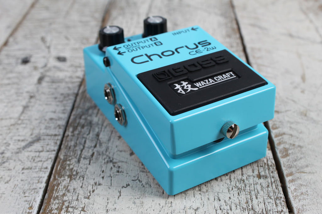 Boss CE-2W Waza Craft Chorus Pedal Electric Guitar Chorus Effects Pedal