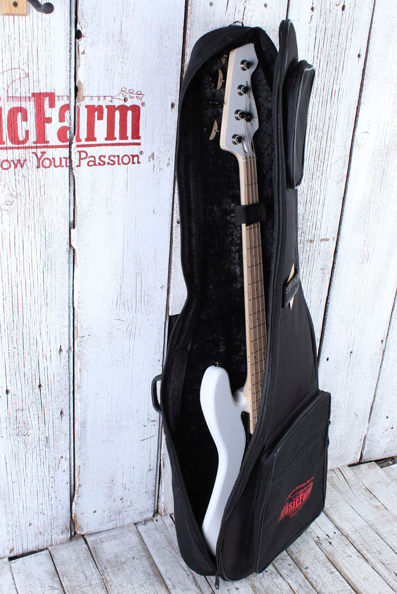 Henry Heller HGB-B2 Bass Guitar Gig Bag with The Music Farm Logo